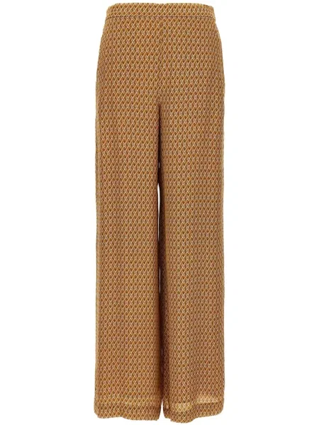 Pantaloni palazzo Michael Michael Kors cu imagine cu imprimeu geometric
