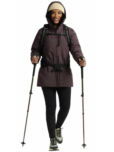 Пуховик Jack Wolfskin Icecape фіолетовий
