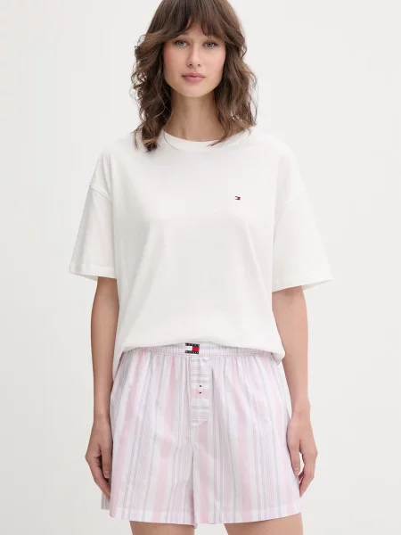 Tommy Hilfiger pyžamové šortky růžové
