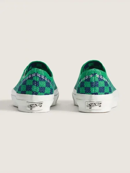 Vans LX Premium Authentic 44 EK Checkerboard tenisówki zielone