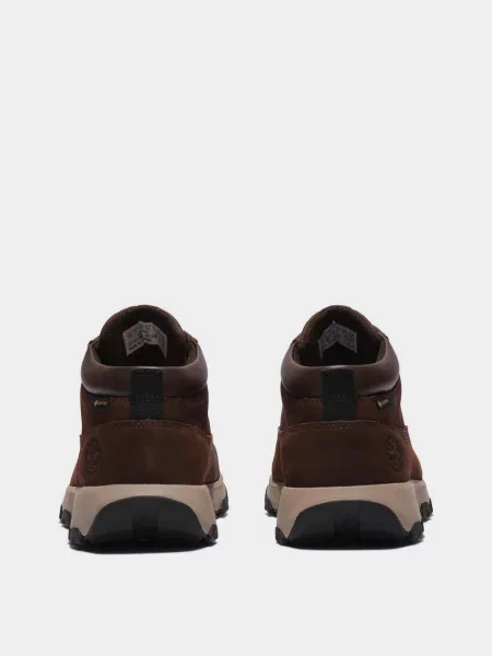 Кожаные кроссовки Timberland коричневые