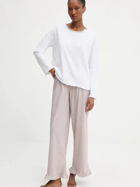 Піжама Answear.LAB бежевий