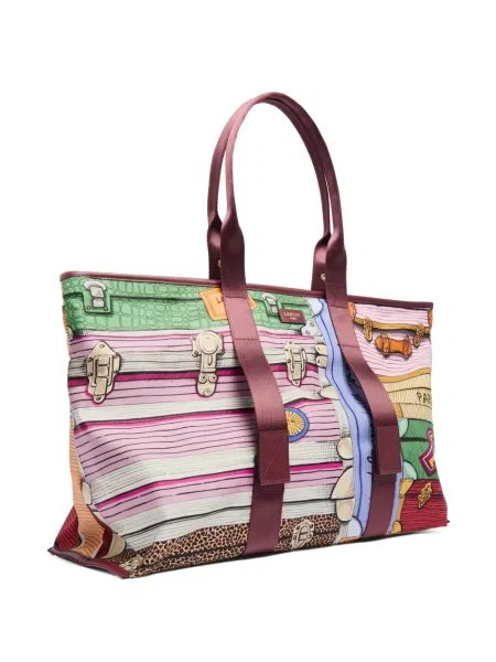 Geantă shopper Lancel violet