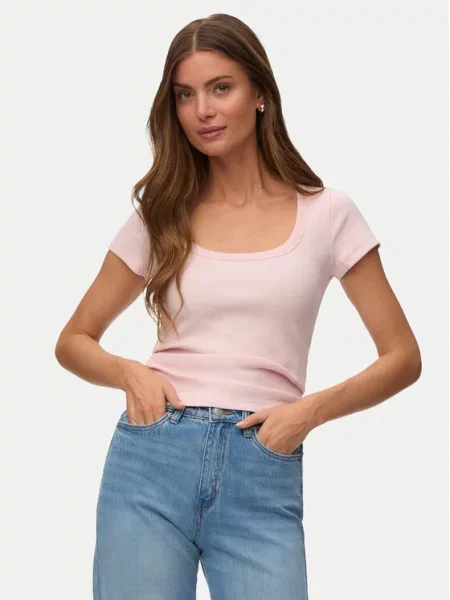 Vero Moda T-Shirt Chloe ροζ