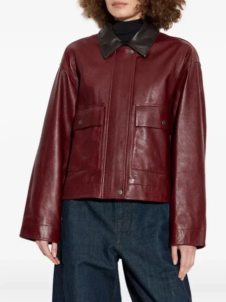 Geanta de piele Rag & Bone roșu