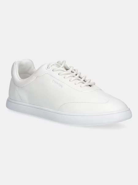 Маратонки Calvin Klein CUPSOLE LACE UP LTH бяло