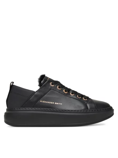 Sneakersy Alexander Smith czarne