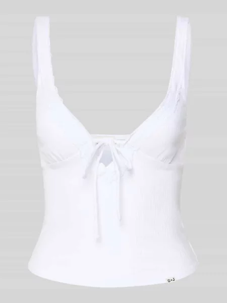 Top Guess Jeans biały