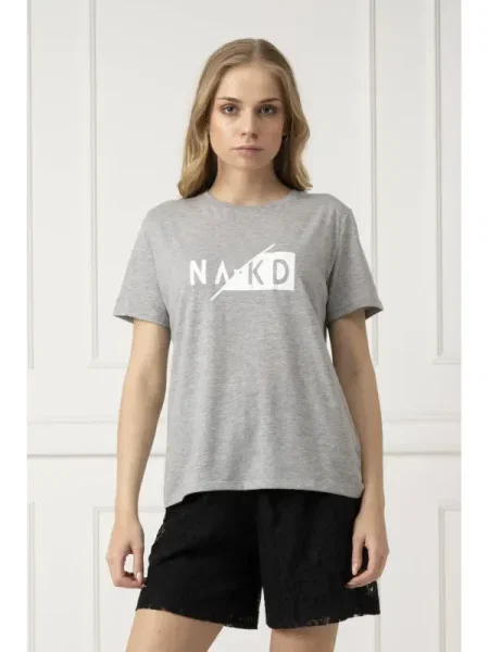 NA-KD tricou gri