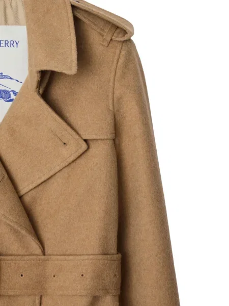 Trenčas Burberry ruda