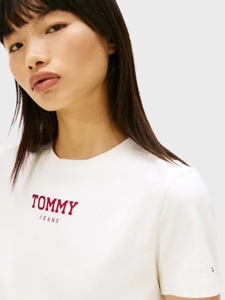 Футболка Tommy Jeans біла