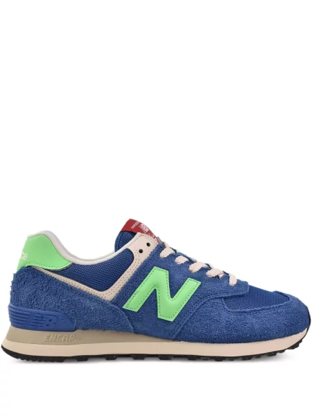 Semišové tenisky New Balance 574 šedé