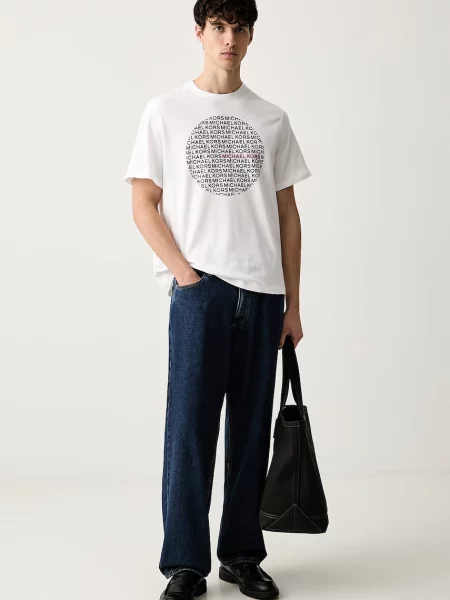 Michael Kors tricou pentru bărbați din alb