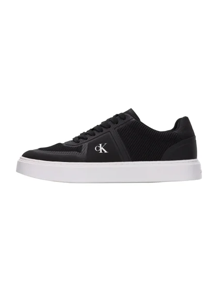 Sneakersy Calvin Klein Claccic Cups Laceup Knit Čierna biela