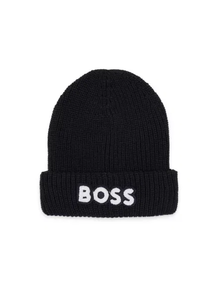 BOSS Kidswear Sapka gyapjú hozzáadásával