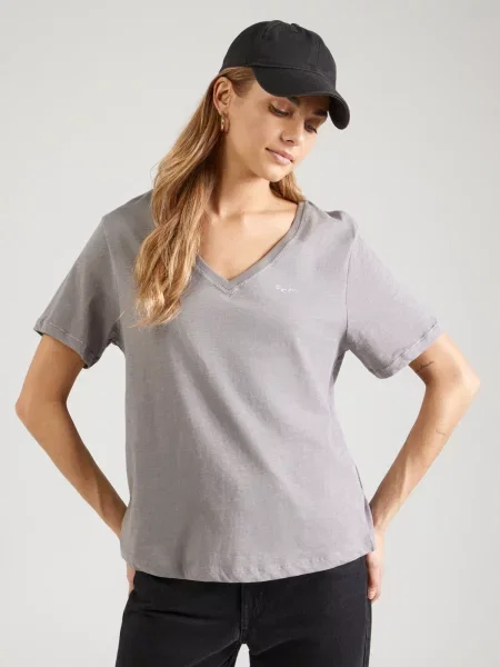 Pepe Jeans Majica temno siva