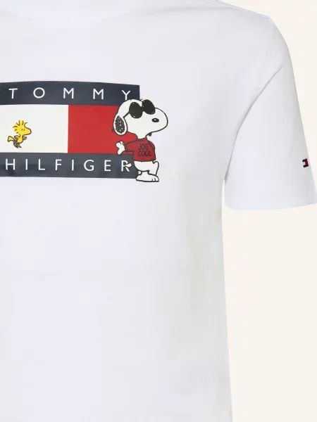 Tommy Hilfiger T-Shirt weiss biała