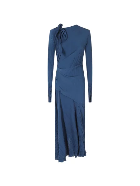 Rochie maxi Victoria Beckham albastru