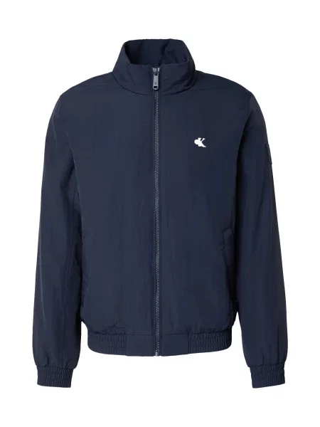 Calvin Klein Jeans Geacă de primăvară-toamnă Harrington marin albastru