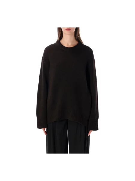 Sweter Lisa Yang z kaszmiru brązowy
