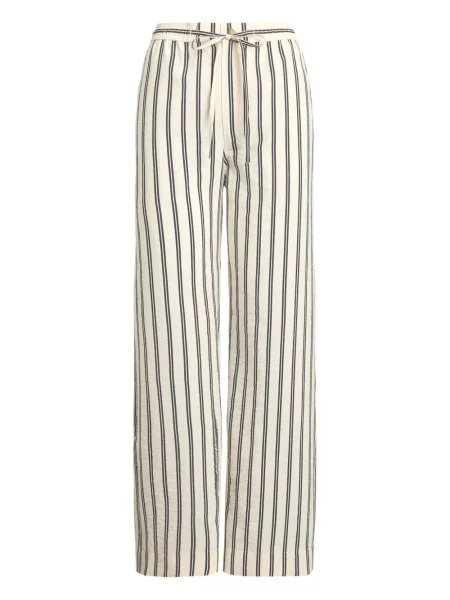 Szerokie polo Polo Ralph Lauren z przetarciami w paski czarne