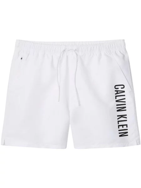 Stahovací šňůrka tepláková souprava Calvin Klein bílá