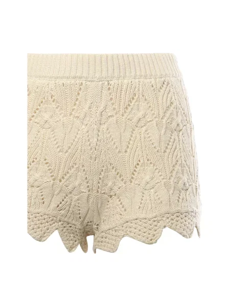 Krótkie szorty For Love & Lemons beżowe