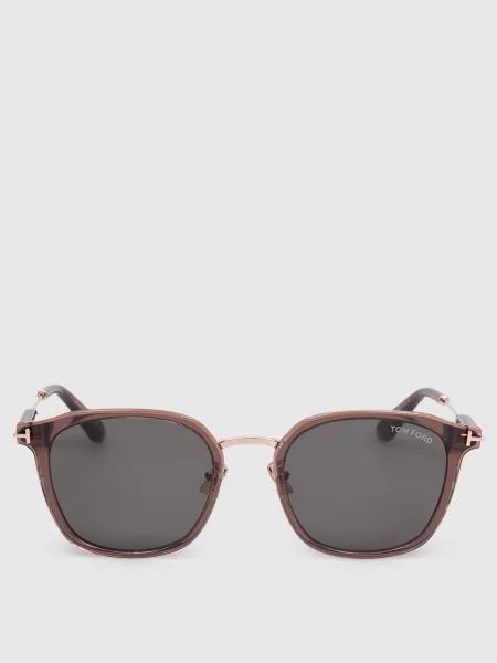 Сонцезахисні окуляри з логотипом Tom Ford бежеві