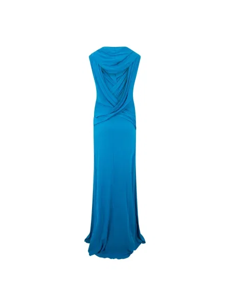 Sukienka Alberta Ferretti niebieska