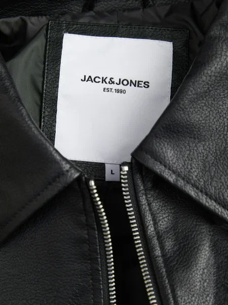 JACK & JONES Prechodná bunda čierna
