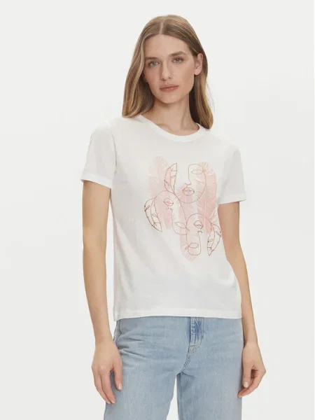 Тениска Jdy бяло