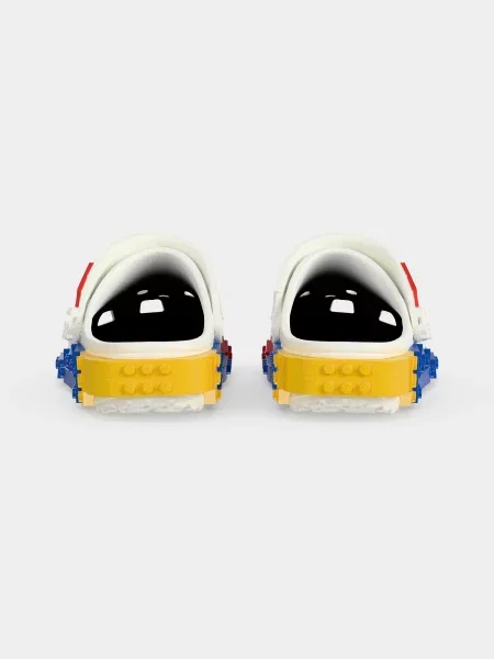 Crocs Dreváky System kráľovská modrá / horčicová biela