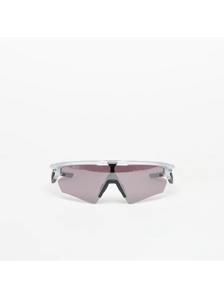 Okulary oakley sphaera slash matte clear z soczewką prizm road black białe