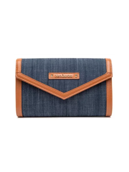 Kopertówka Nerogiardini z magnetycznym zapięciem niebieska