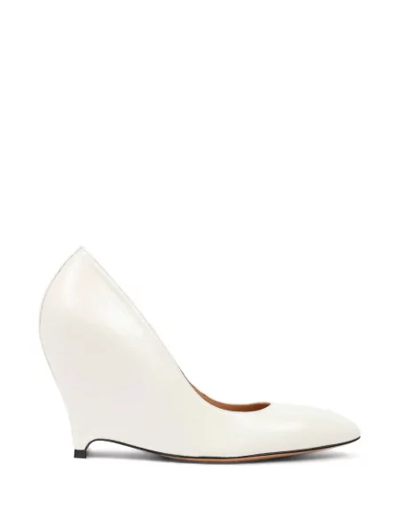Pantofi cu toc Maison Margiela din piele alb