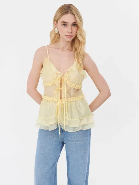 Топ FASHIONISTA кремовий