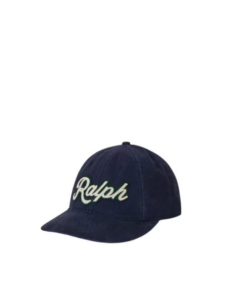 Czapka z daszkiem Polo Ralph Lauren z logo z twillu niebieska