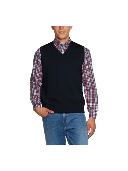 Dzianinowy sweter Maerz niebieski