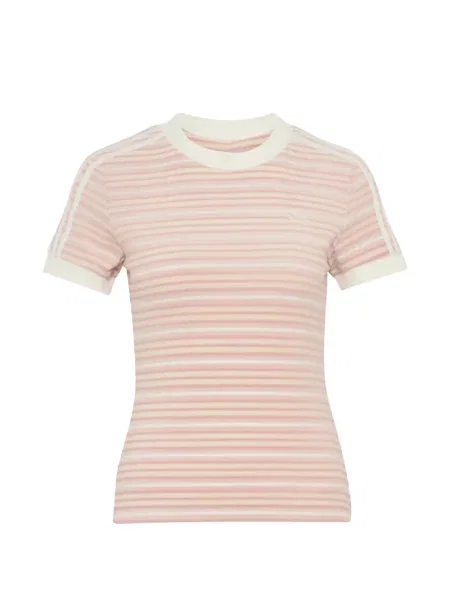 Tricou Adidas cu decolteu în V albastru