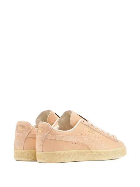 Sneakerși Puma Suede din piele de căprioară portocaliu