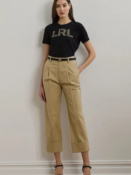 Tričko Lauren Ralph Lauren černá