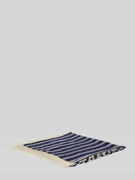 Tommy Hilfiger szal granatowa