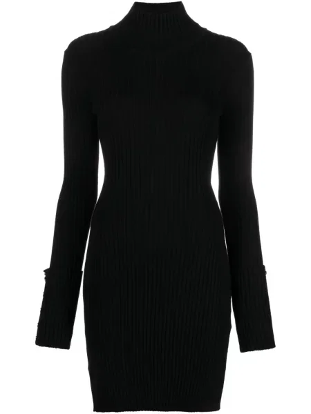 Rochie Rabanne tricotate negru