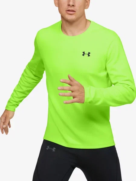 Tricou cu mânecă lungă Under Armour cu mâneci lungi negru