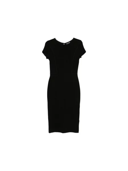 Sukienka midi Emporio Armani czarna