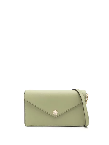 Matlasat geanta crossbody Michael Michael Kors din piele verde