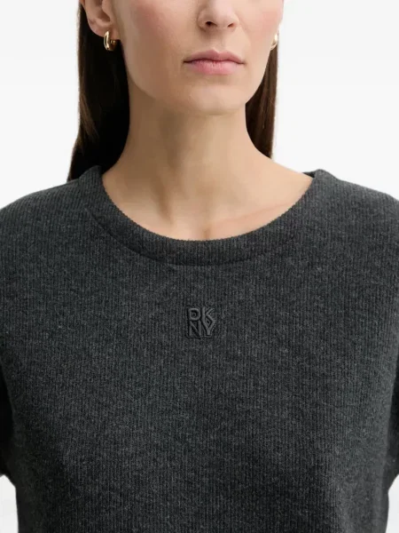 Decupat tricou Dkny gri