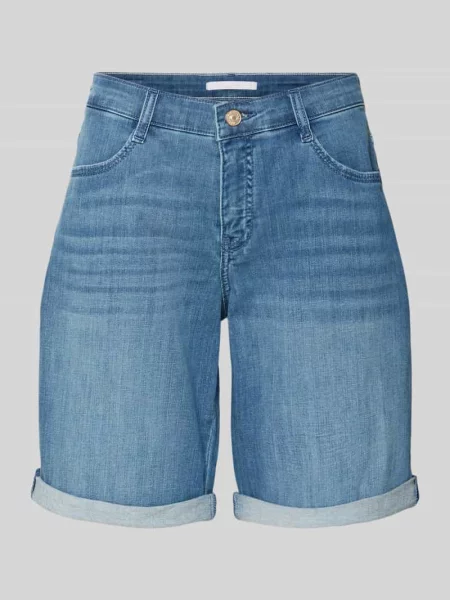 Bermudy z wpuszczanymi model Summer Clean' Mac niebieskie