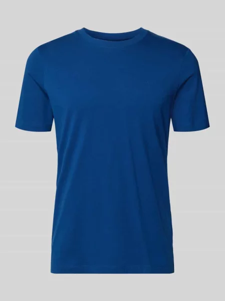 T-shirt o kroju regular fit z czystej bawełny S.oliver Red Label niebieska