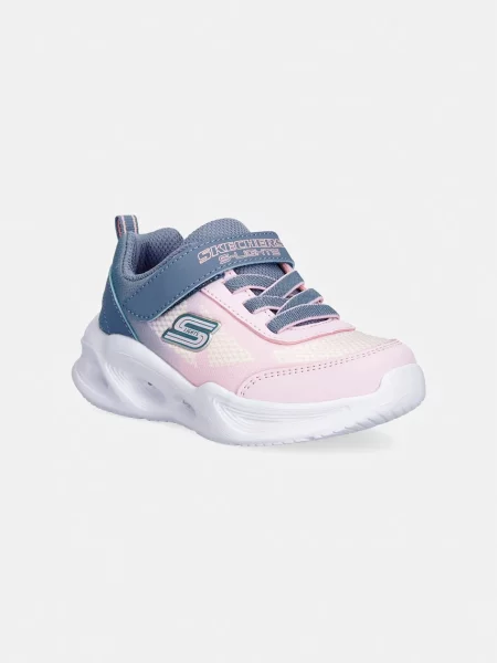 Skechers SOLA GLOW OMBRE DE sneakers boty růžové